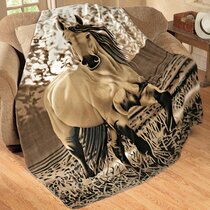 Blankets with animals online on them